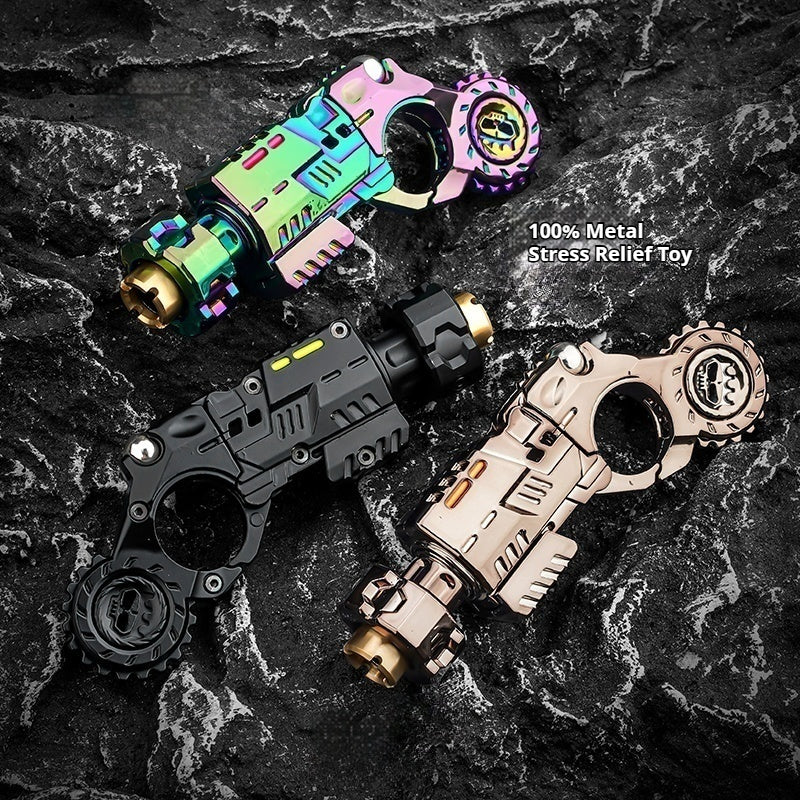 AGT-009 Mini Metal Shotgun Stress Relief Toy Emittable Fingertip Toys Heavyweight Fidget Toys
