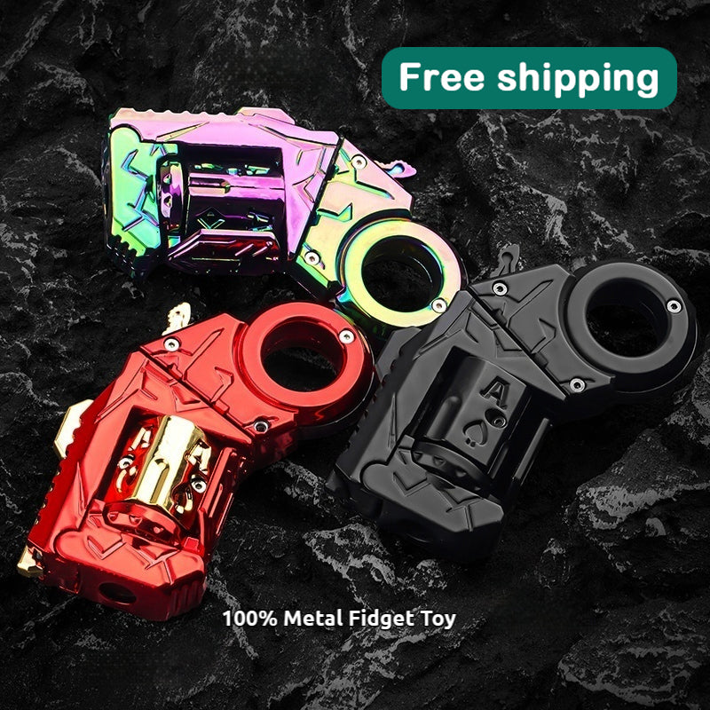 AGT-011 Pocket Size Mini Metal  Stress Relief Toy Emittable Fingertip Toys Heavyweight Fidget Toys