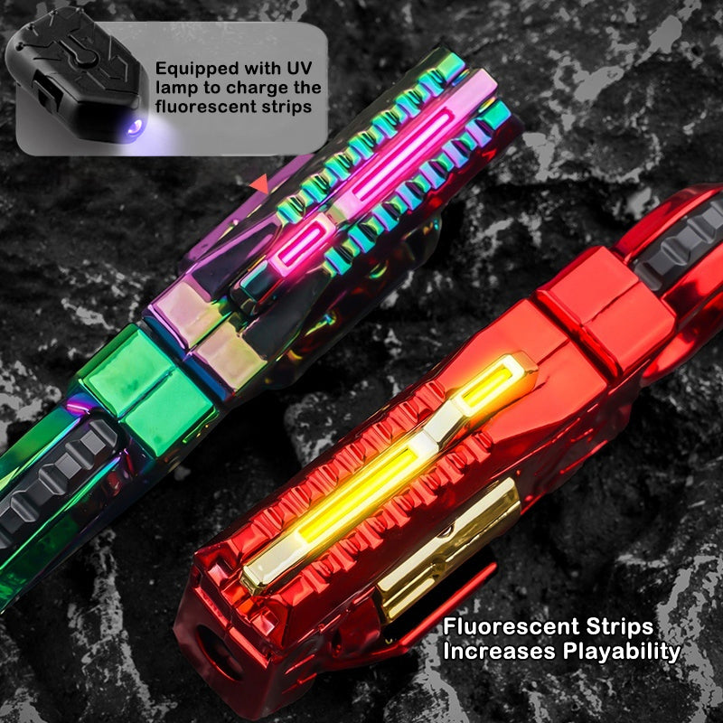 AGT-011 Pocket Size Mini Metal Blaster Stress Relief Toy Emittable Fingertip Toys Heavyweight Fidget Toys