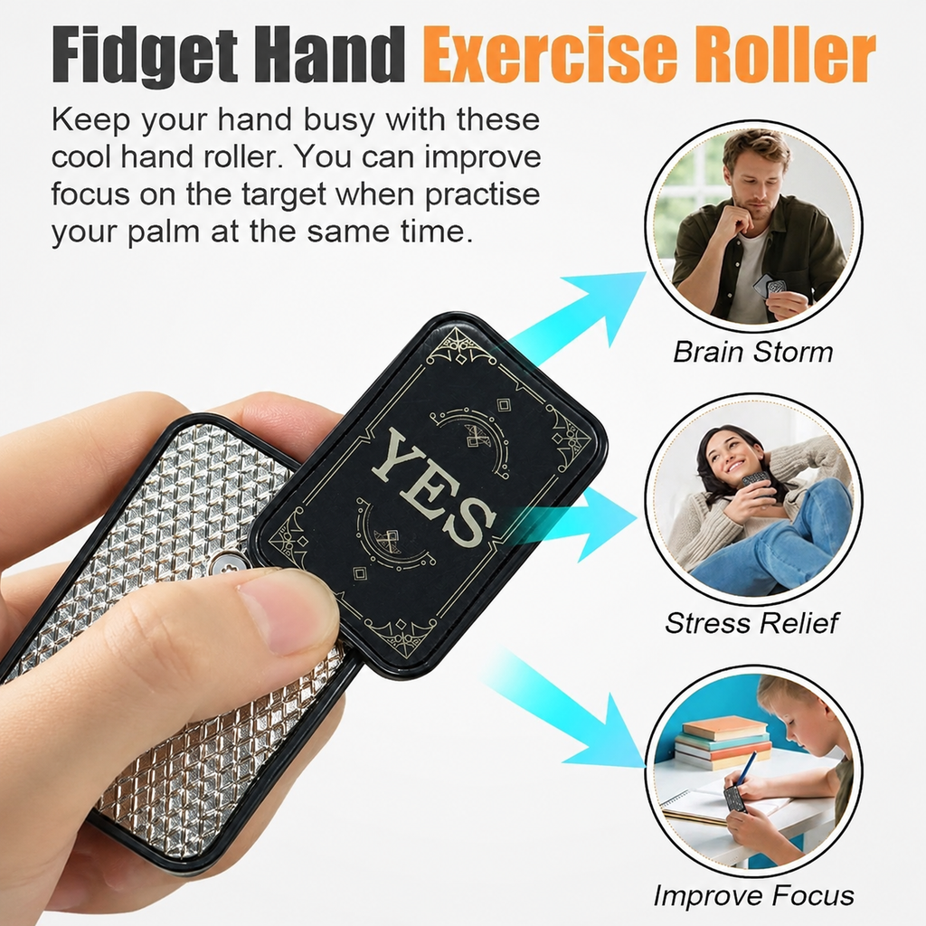 Infinity Fidget Slider FATEFLIP Oracle Slider EDC Magnetic Mechanical Fidget Toy Stress Relief Toy Desk Toy Decision Maker
