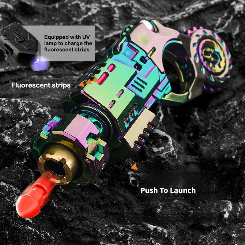 AGT-009 Mini Metal Shotgun Stress Relief Toy Emittable Fingertip Toys Heavyweight Fidget Toys