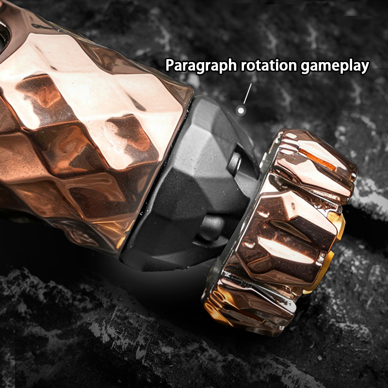 AGT-013 100% Metal Cyber Gun Toy Stress Relieving Toy Fidget Toy EDC Stress Reliever with Shell Ejection