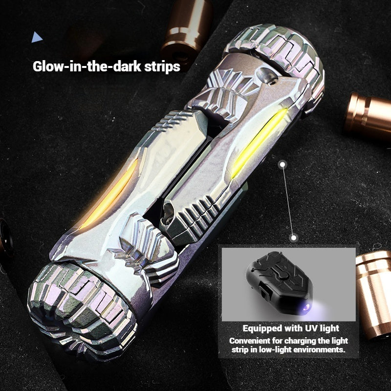 AGT-008 Mini Stun Grenade Fidget Toy Heavyweight Metal Stress Relief Toy