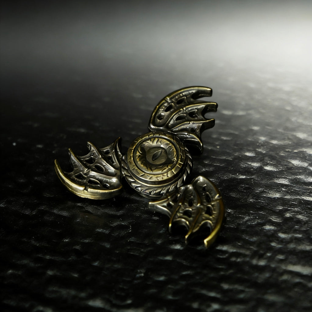 Dragon Wing Fidget Spinner 100% Metal EDC Hand Exercise Gadget Fingertip Toy Stress Relief Toy