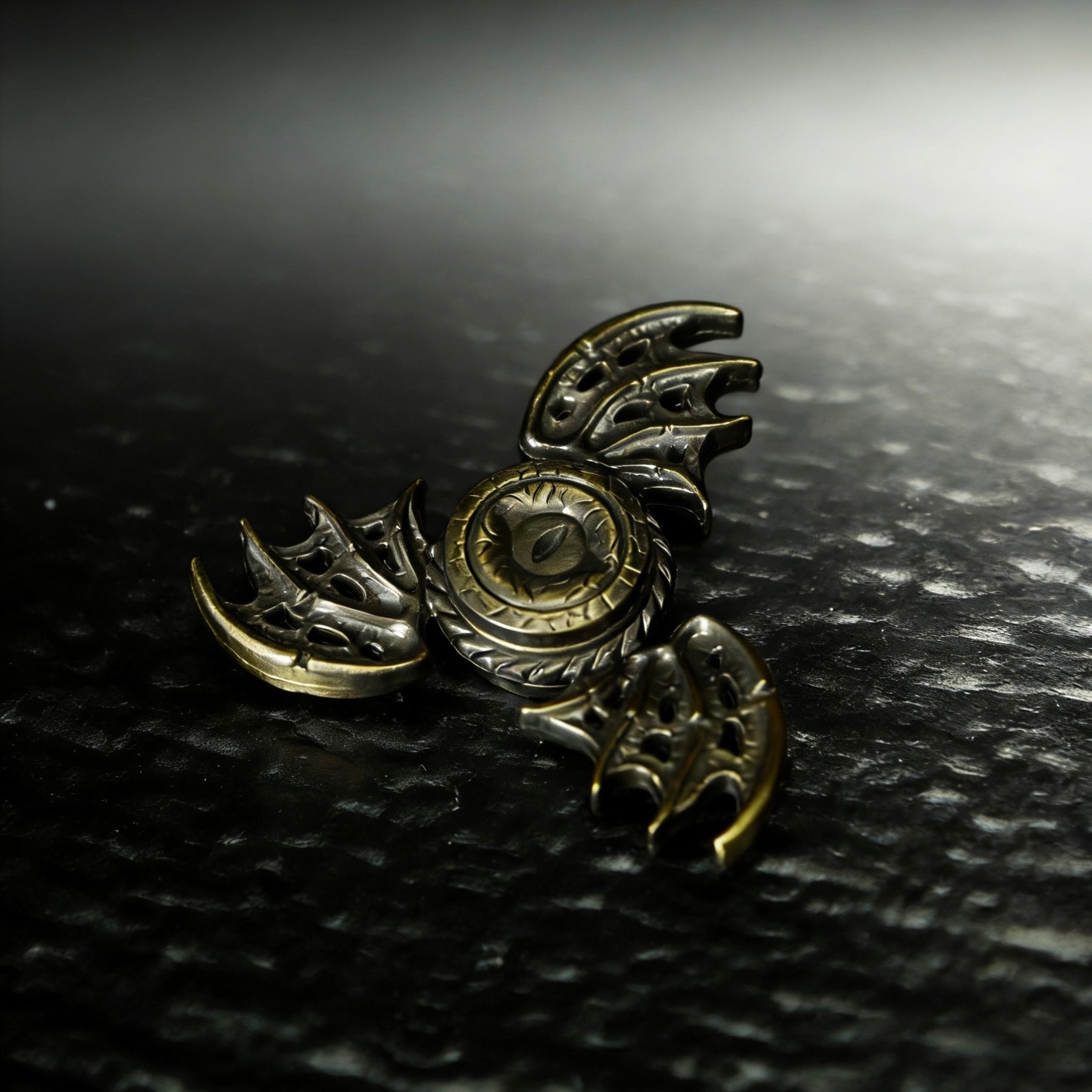 Dragon Wing Fidget Spinner 100% Metal EDC Hand Exercise Gadget Fingertip Toy Stress Relief Toy