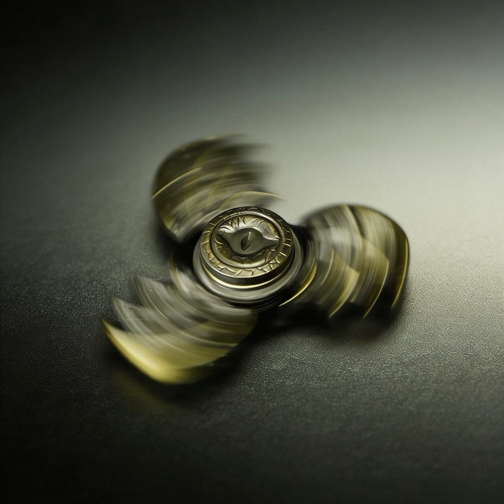 Dragon Wing Fidget Spinner 100% Metal EDC Hand Exercise Gadget Fingertip Toy Stress Relief Toy