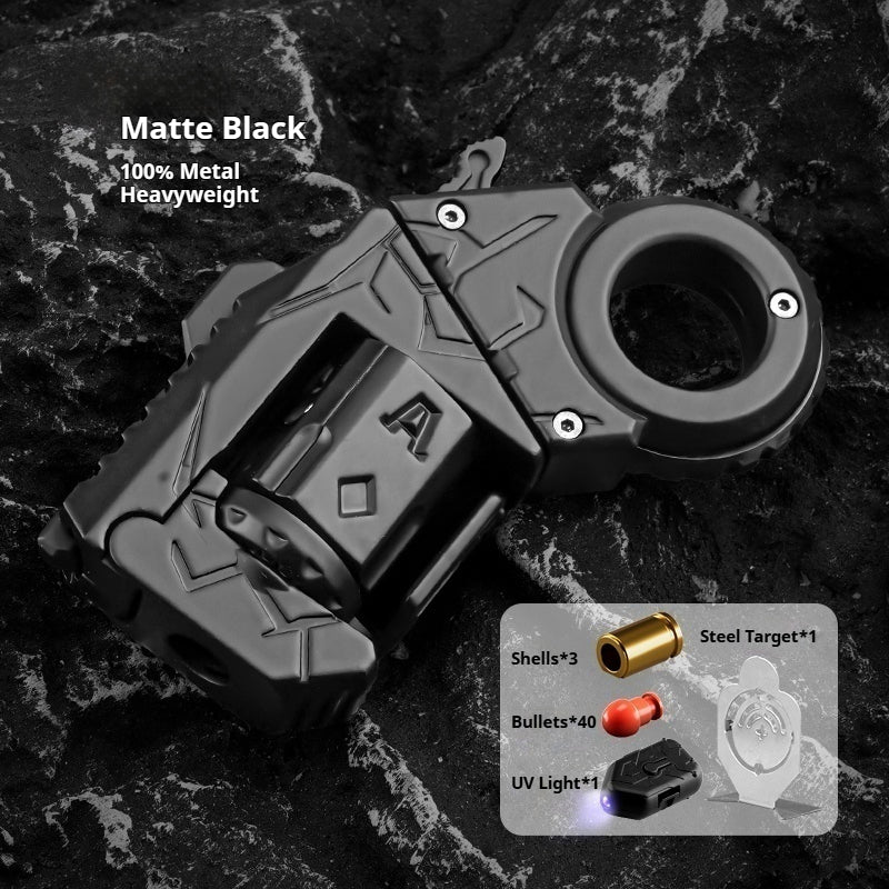 AGT-011 Pocket Size Mini Metal Blaster Stress Relief Toy Emittable Fingertip Toys Heavyweight Fidget Toys