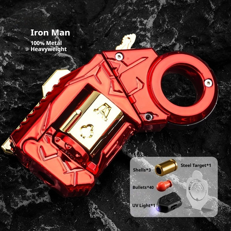 AGT-011 Pocket Size Mini Metal Blaster Stress Relief Toy Emittable Fingertip Toys Heavyweight Fidget Toys