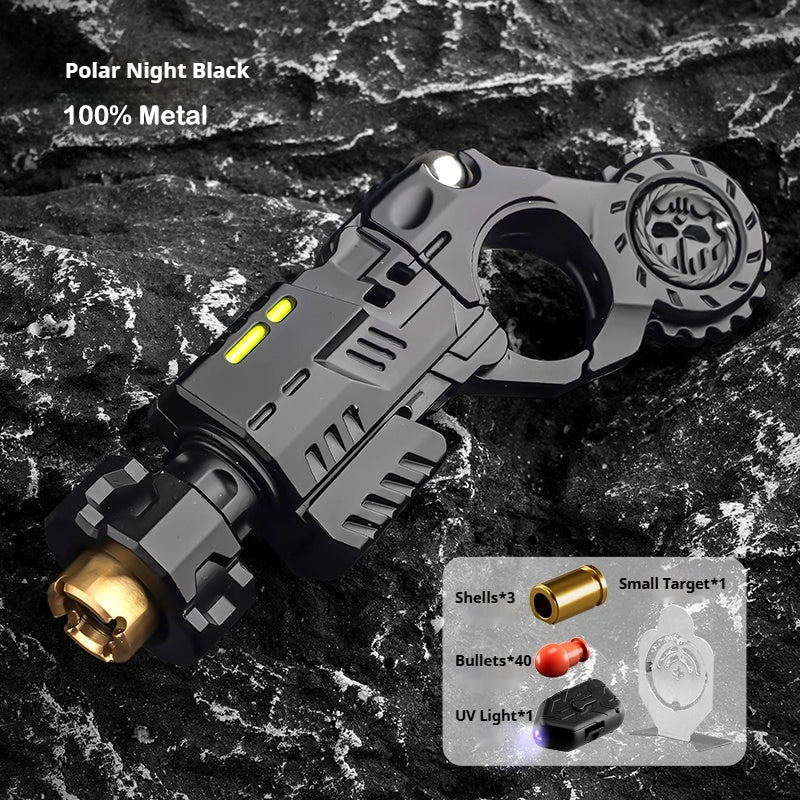 AGT-009 Mini Metal Shotgun Stress Relief Toy Emittable Fingertip Toys Heavyweight Fidget Toys