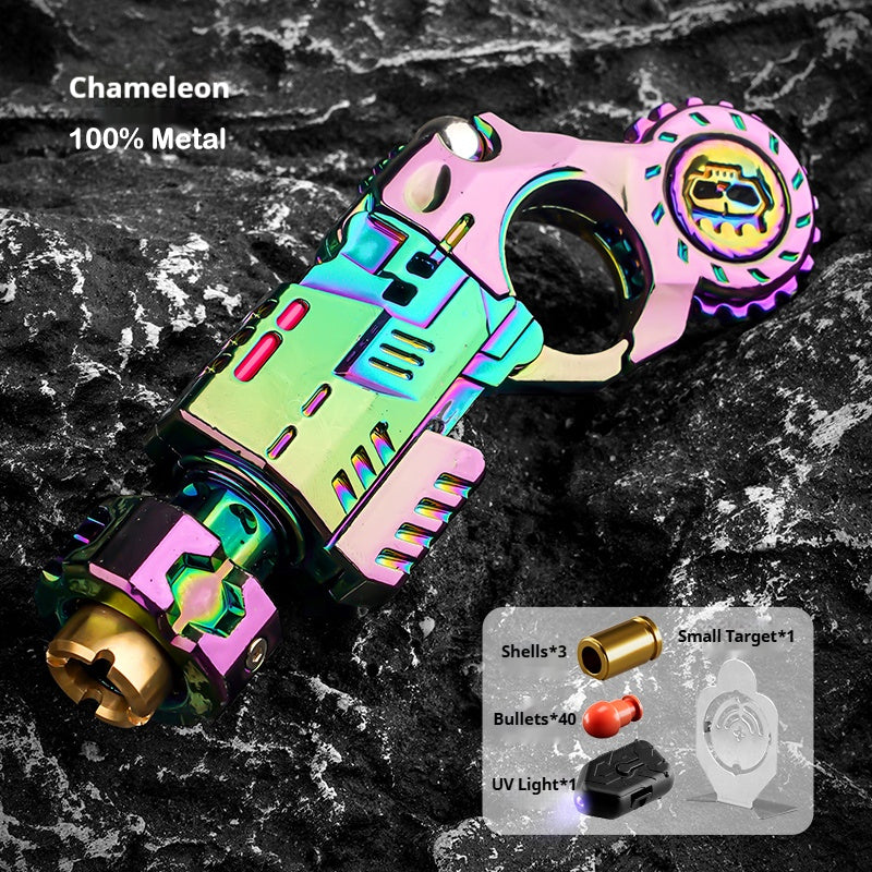 AGT-009 Mini Metal Shotgun Stress Relief Toy Emittable Fingertip Toys Heavyweight Fidget Toys